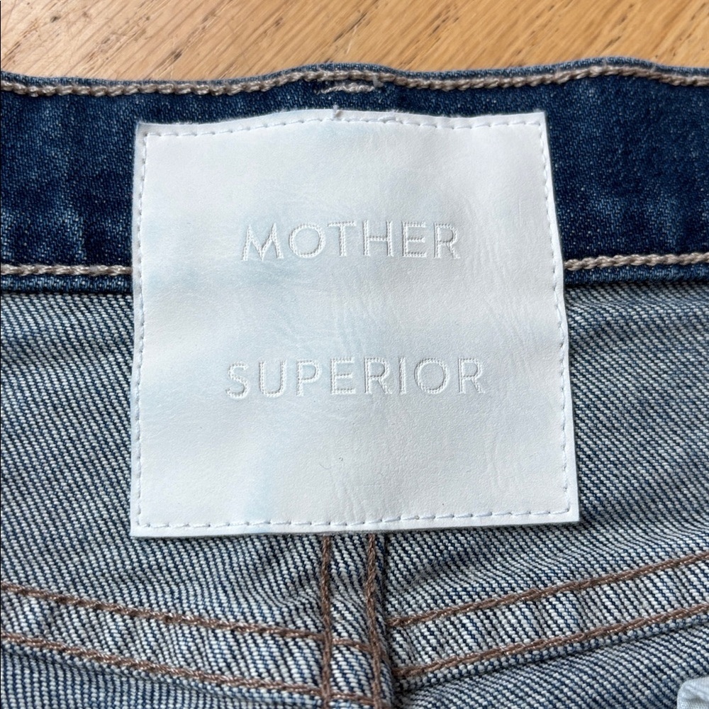 MOTHER The Insider Ankle Bootcut Jeans “Where The Sun Don’t Shine” Size 30 - Picture 7 of 12